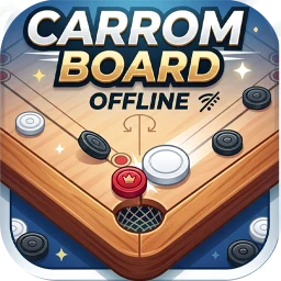 Carrom Board Offline icon